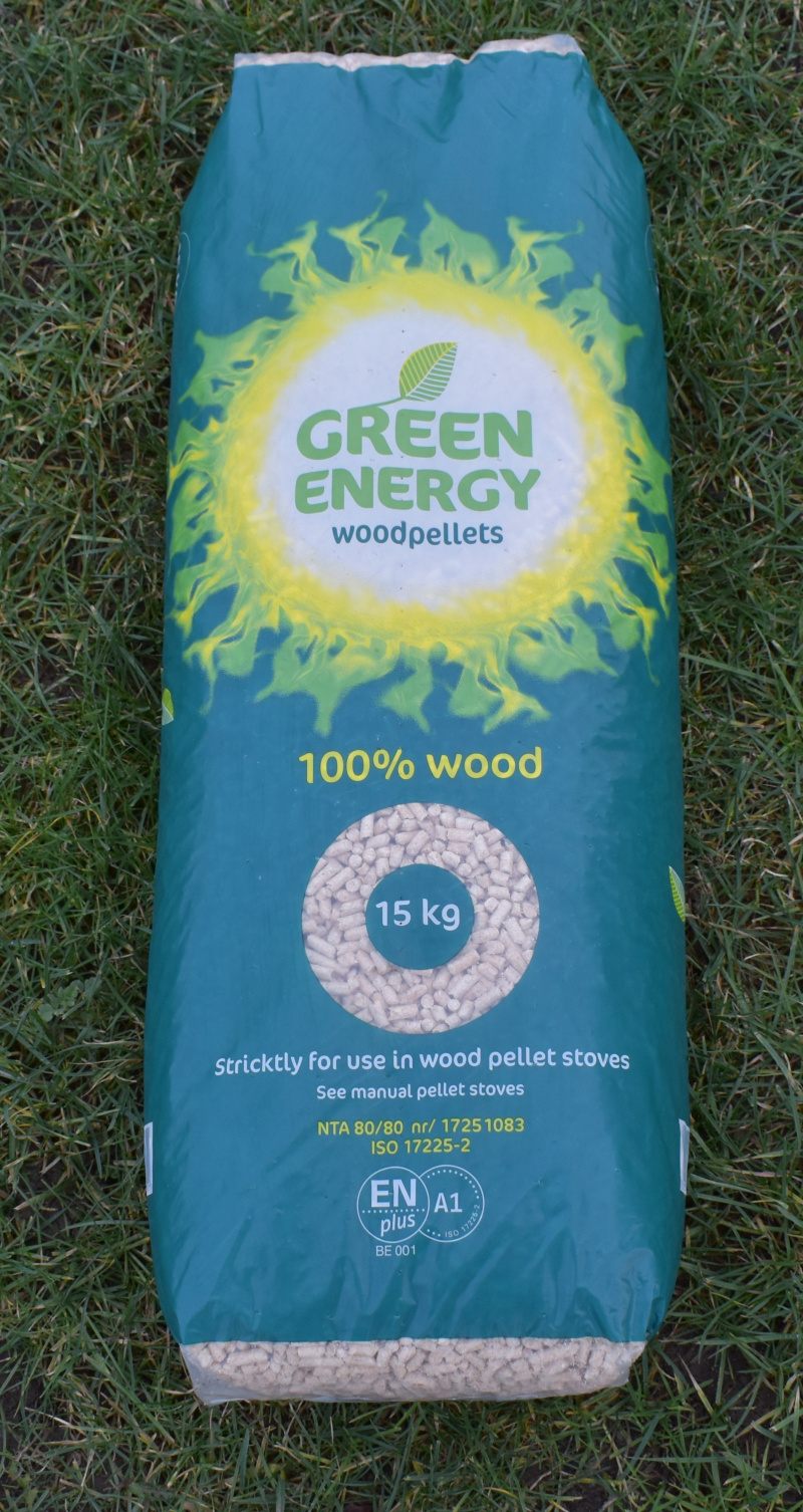 Green energy pellets wit 